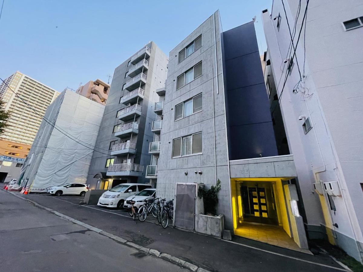 新規open デザインms 札幌都心ｴﾘｱ ｻｰﾋﾞｽｱﾊﾟｰﾄﾒﾝﾄsapporo札幌駅西 3-5 Exteriér fotografie
